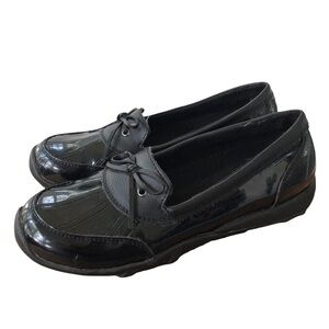 Cougar Storm Shoes Heather Size 7 Black Loafer Rain Shoe